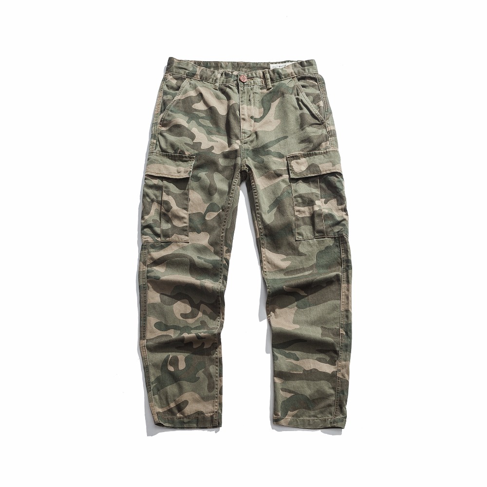 Fall 2018 Military Cargo Pants Baggy Men'S Casual Multi-Pockets - Xdify